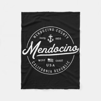 Cobertor De Velo Âncora Náutica Mendocino Califórnia Viagem Férias