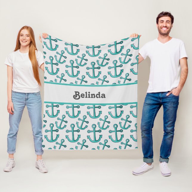 Cobertor De Velo Âncora Personalizada Náutica (In Situ)