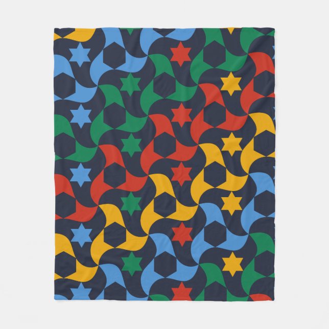 Cobertor De Velo Andalusian Tiles 12 (Alhambra Palace, Granada) (Frente)