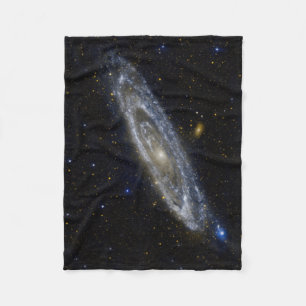 Cobertor De Velo Andromeda Galaxy Starry Sky