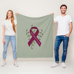 Cobertor De Velo Aneurismo Sensibilização Fleece Blanket