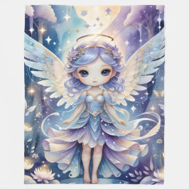 Cobertor De Velo Angel Fleece Blanket
