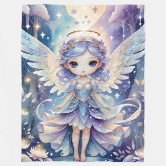 Cobertor De Velo Angel Fleece Blanket