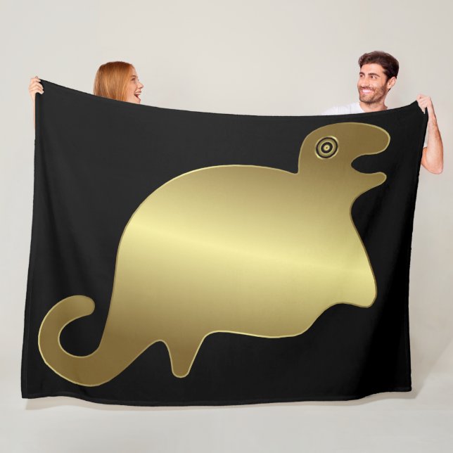 Cobertor De Velo Animais Antigos - Selo Dourado (In Situ)