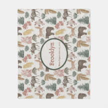 Animais Da Floresta - Ursos Rústicos, Raposas, Cor