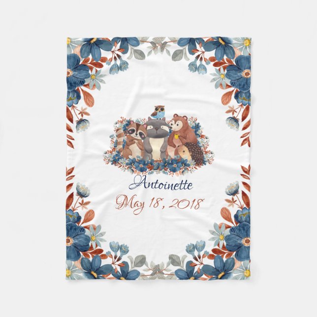 Cobertor De Velo Animais de Cerrado (Frente)