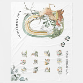 Cobertor De Velo Animais Florestais | Pecuária