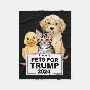 Cobertor De Velo Animais Para Trump Tornem Animais Seguros Novament