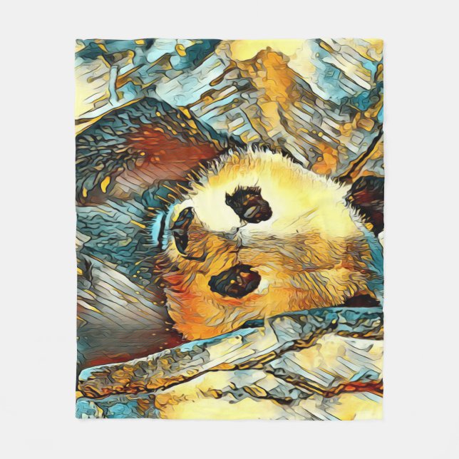 Cobertor De Velo AnimalArt_Panda_002 (Frente)