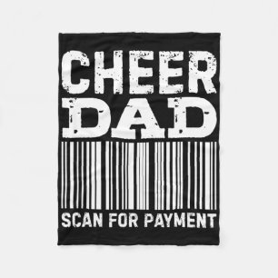 Cobertor De Velo Animar Pai Scanear Para Pagamento Cheerleading _1