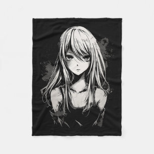 Cobertor De Velo Anime de Arte de Pixel do Anime Manga