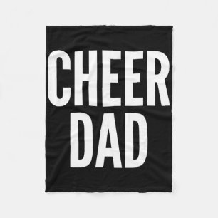 Cobertor De Velo Animem o Papai Azul Royal Cheerleading Correspondê
