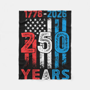 Cobertor De Velo Aniversário de 250 anos dos EUA 4 de julho 250 ano