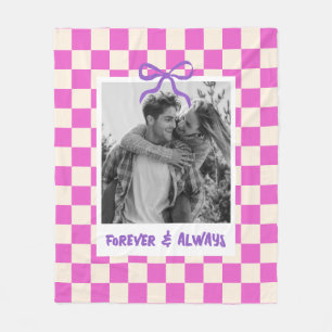 Cobertor De Velo Aniversário de Casamento Personalizado com Foto Xa