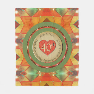 Cobertor De Velo Aniversário Fleece Blanket