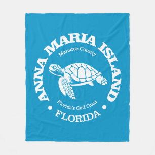 Cobertor De Velo Anna Maria Island (tartaruga marinha)