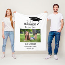 Ano de Foto de Graduação Seja Ousado Corajoso Melh