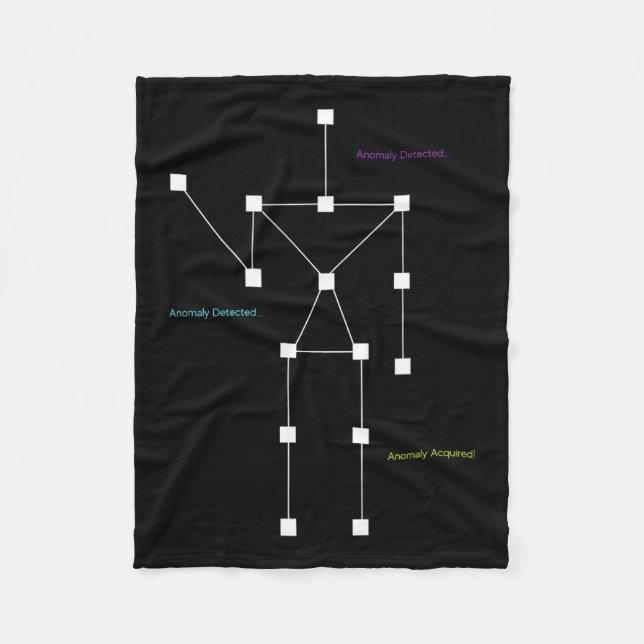 Cobertor De Velo Anomalia Detectada Sls Fantasma Caça Camisa - Engr (Frente)