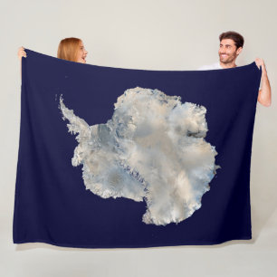Cobertor De Velo Antártida (imagens do Blue Marble da NASA)