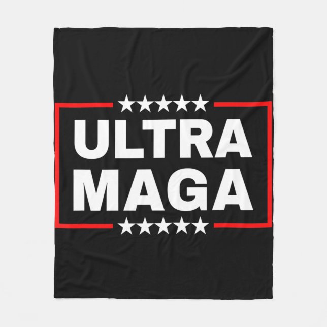 Cobertor De Velo Anti Joe Biden Ultra Maga  (Frente)