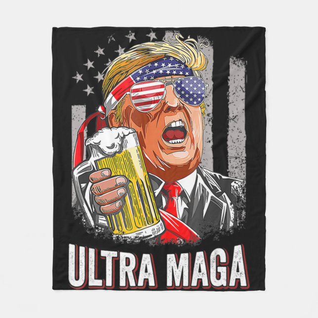 Cobertor De Velo Anti Joe Biden Ultra Maga 4 (Frente)