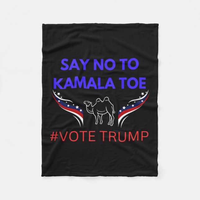 Cobertor De Velo Anti Kamala Harris (Frente)