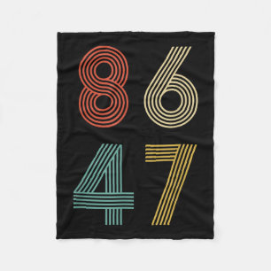 Cobertor De Velo Anti Trump 8647 86 47 Processo 47 Retro