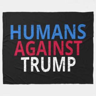 Cobertor De Velo Anti-Trump - Humanos Contra Trump