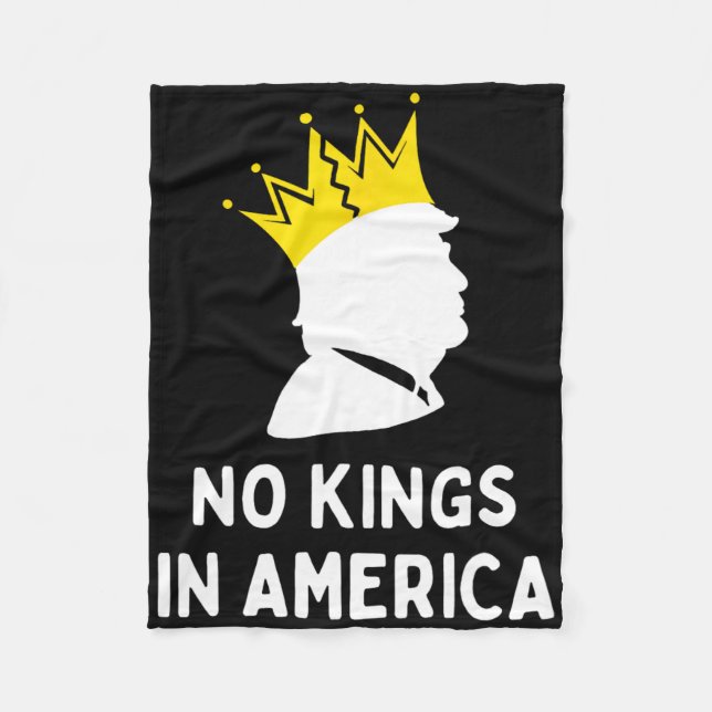 Cobertor De Velo Anti-trump Sem Reis Na América (Frente)