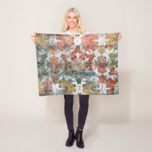 Cobertor De Velo Antiguamente Grunge Vintage Velho Carpete De Lã Fí