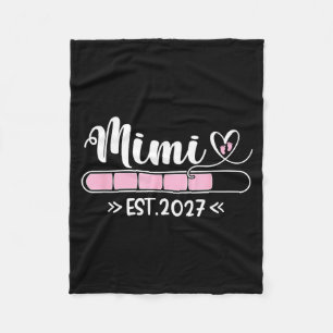Cobertor De Velo Anúncio de Gravidez da Mamãe Mimi Est 2027