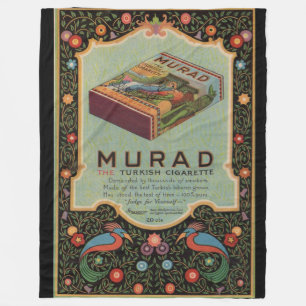 Cobertor De Velo Anúncio dos cigarros de Murad