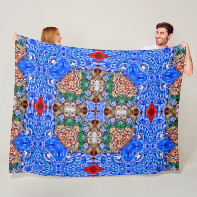 Cobertor De Velo Apache Shaman Mandala - Mundo do Espírito Nativo (In Situ)