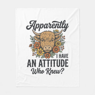 Cobertor De Velo Aparentemente Eu Tenho uma Camisa de Vaca das Terr