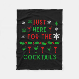 Cobertor De Velo Apenas Aqui Para Os Tails Natal Boozy Xmas Férias