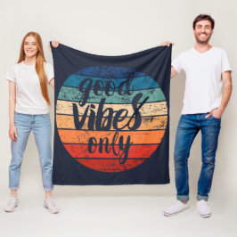 Cobertor De Velo Apenas Boas Vibrações