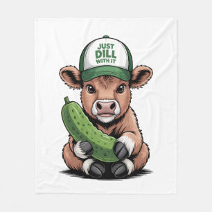 Cobertor De Velo Apenas Dill com Isso Vaca PNG, Picles Engraçado