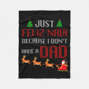 Cobertor De Velo Apenas Feliz Navi Porque Não Tenho Um Pai Camiseta