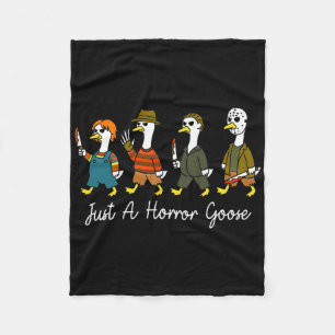 Cobertor De Velo Apenas Um Horror Goose Halloween Figurume Homens V