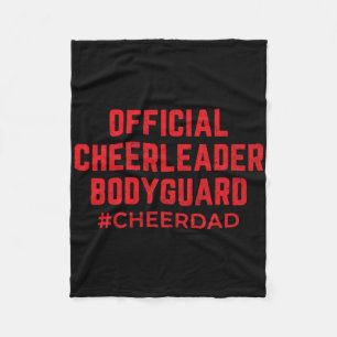 Cobertor De Velo Aplaudir Pai Red Bodyguard Cheerleading