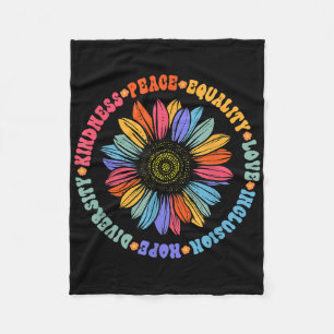 Cobertor De Velo Apoio à Paz Mundial Tipo de Roupa Floral de Girass