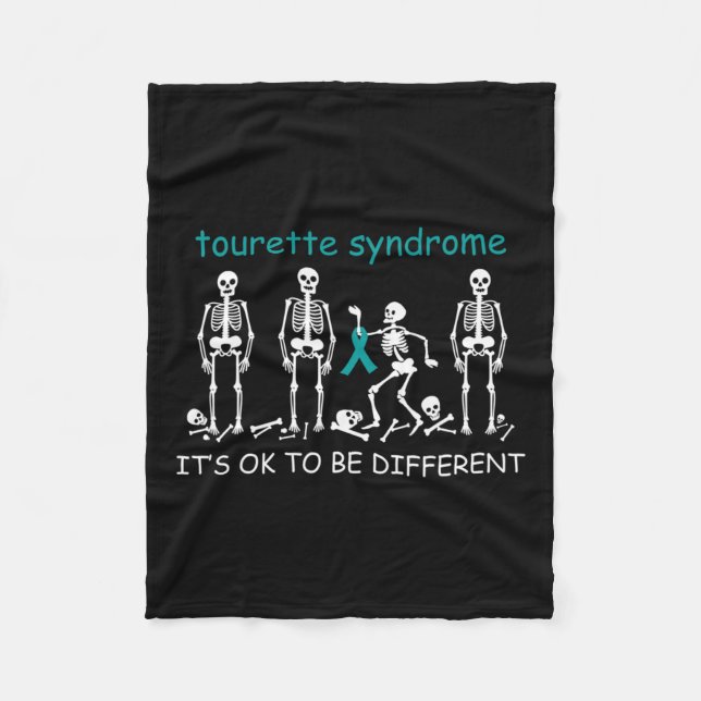 Cobertor De Velo Apoio à Síndrome de Tourette  (Frente)