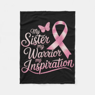 Cobertor De Velo Apoio ao cancer de mama Irmã