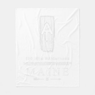 Cobertor De Velo Appalachian Trail Blaze 100 Mile Wilderness Maine