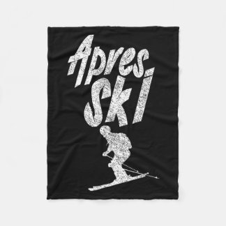 Cobertor De Velo Apres ski party squad crew skiing beer skierApres 
