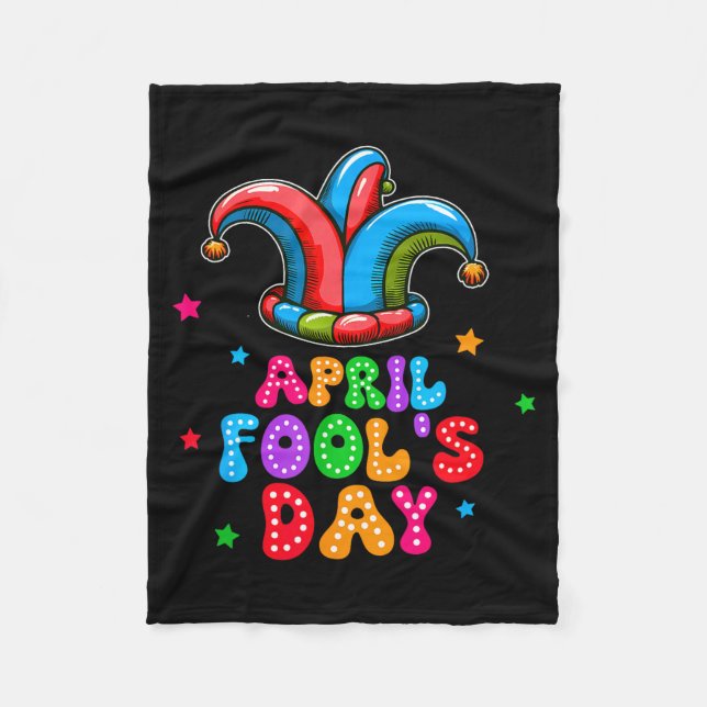 Cobertor De Velo April Fool's Day April 1st Prank Joke Funny Gift  (Frente)