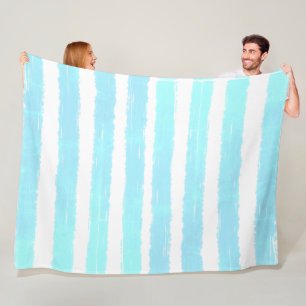 Cobertor De Velo Aquarela Azul Gelo Brilhante Resfriado