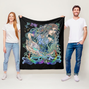 Cobertor De Velo Aquarius Zodiac