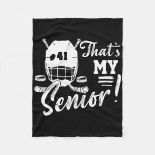 Cobertor De Velo Aquela É a Minha Camisa de Hockey Senior Noturna N