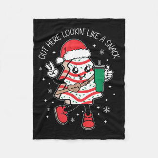 Cobertor De Velo Aqui Parecendo Um Lanche Bolo De Natal Árvore De N